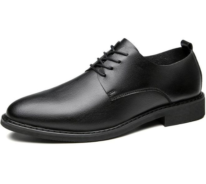 Landon | Classic Black Oxford Lace-Up Dress Shoes for Men 0
