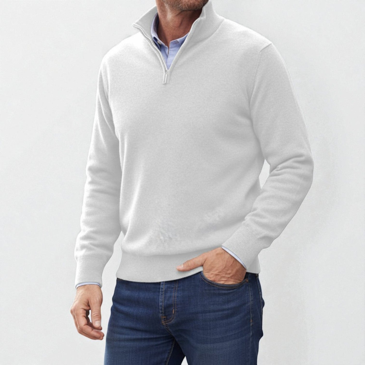 Torin | Men's Half Zip Sweatshirt for Comfortable Winter Style 0