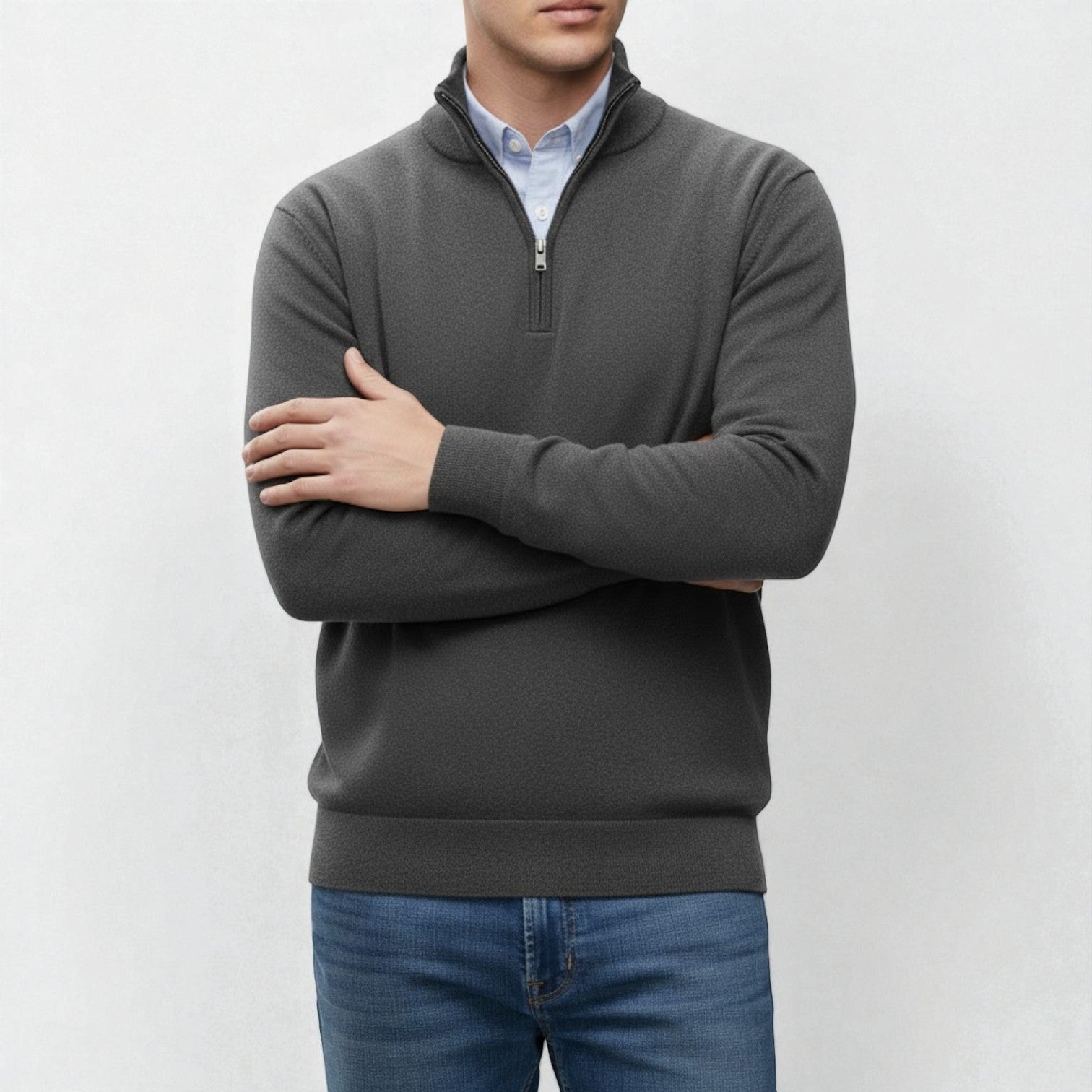 Torin | Men's Half Zip Sweatshirt for Comfortable Winter Style 2