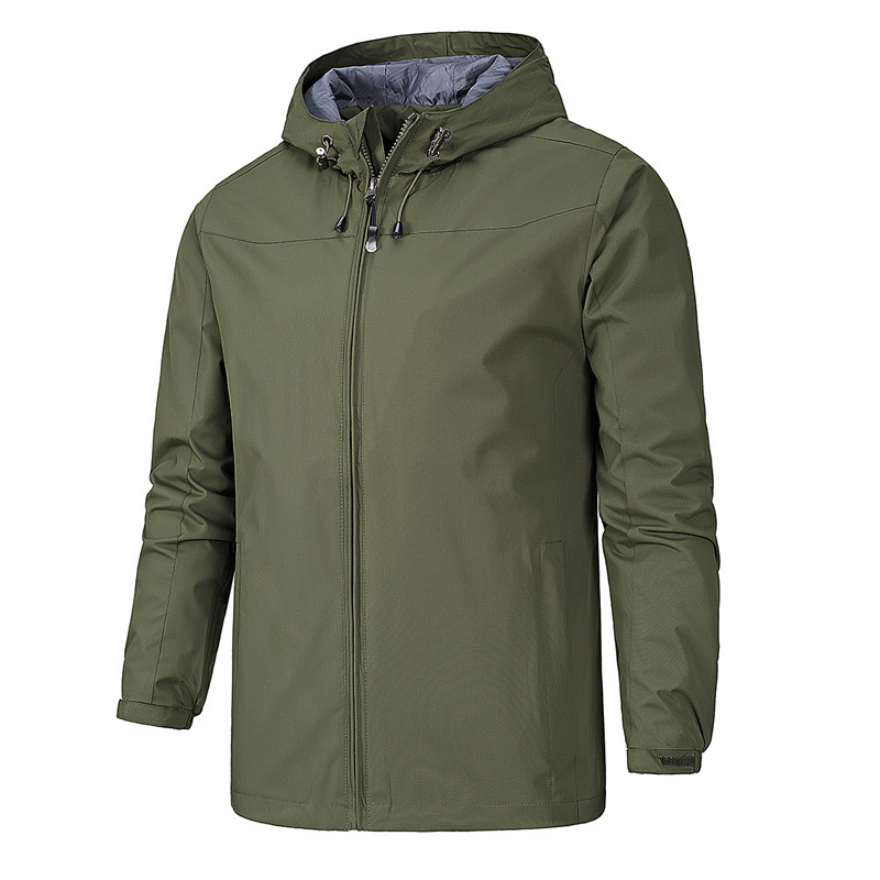 Carter | Men's Hooded Jacket with Full Zip - Stylish Winter Coat for Casual and Active Wear 3