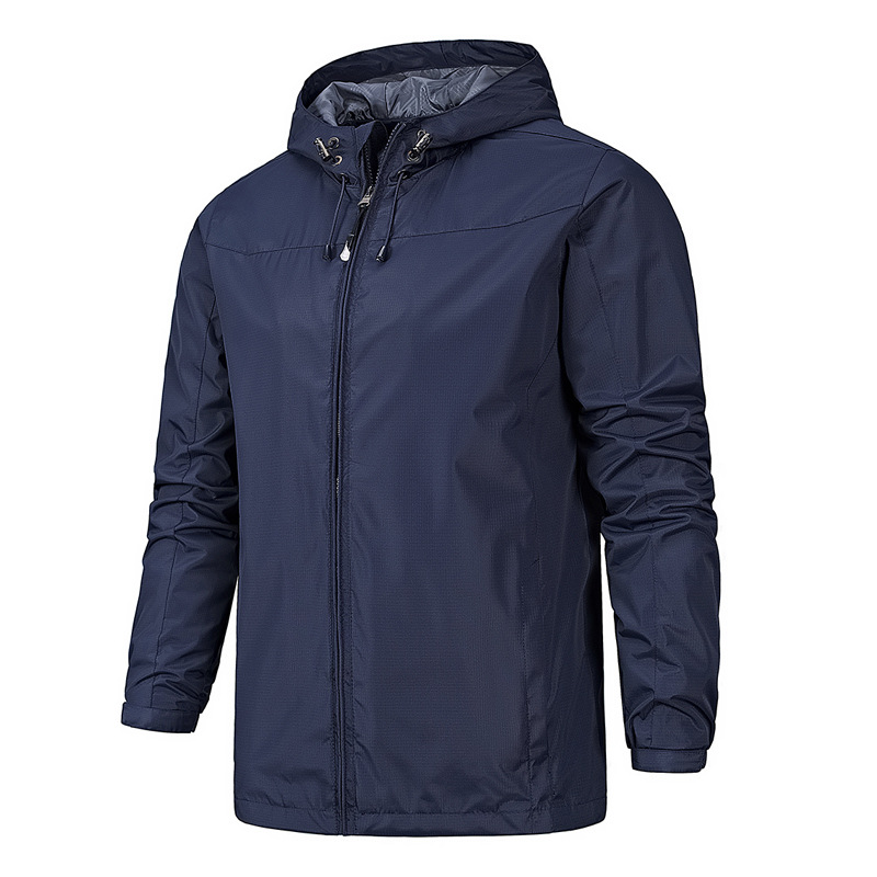 Carter | Men's Hooded Jacket with Full Zip - Stylish Winter Coat for Casual and Active Wear 4