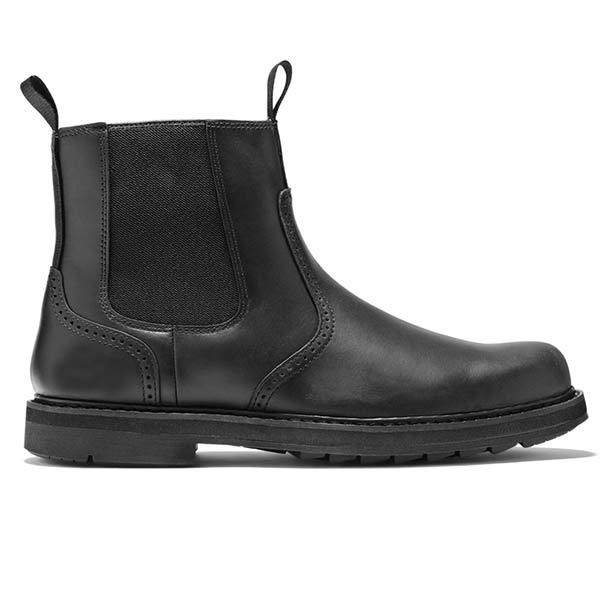 Joey | Men's Chelsea Ankle Boots with Elastic Side Panels and Durable Lug Sole 5