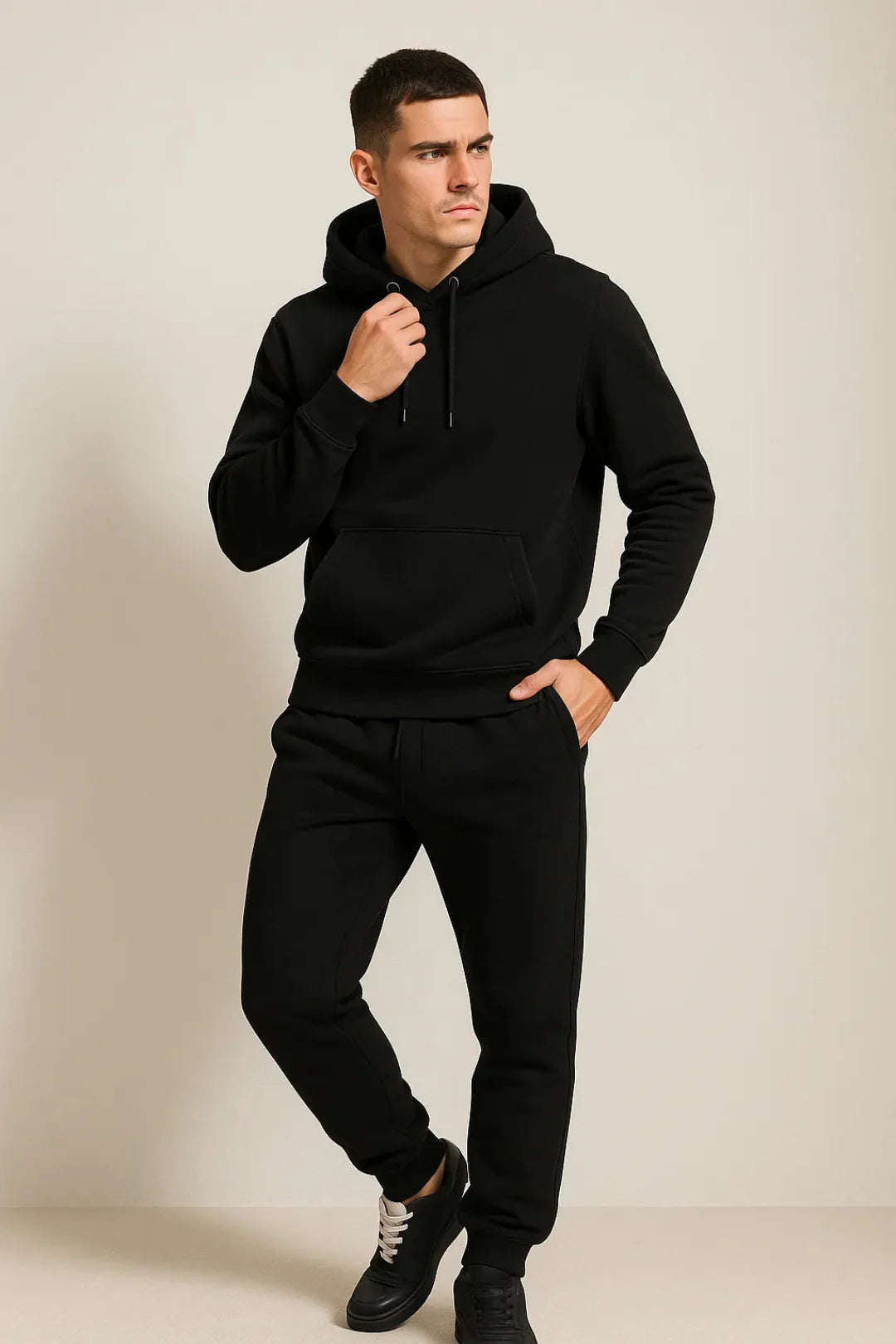 Men's Stylish Tracksuit Set with Hoodie and Joggers | Comfortable Loungewear 1