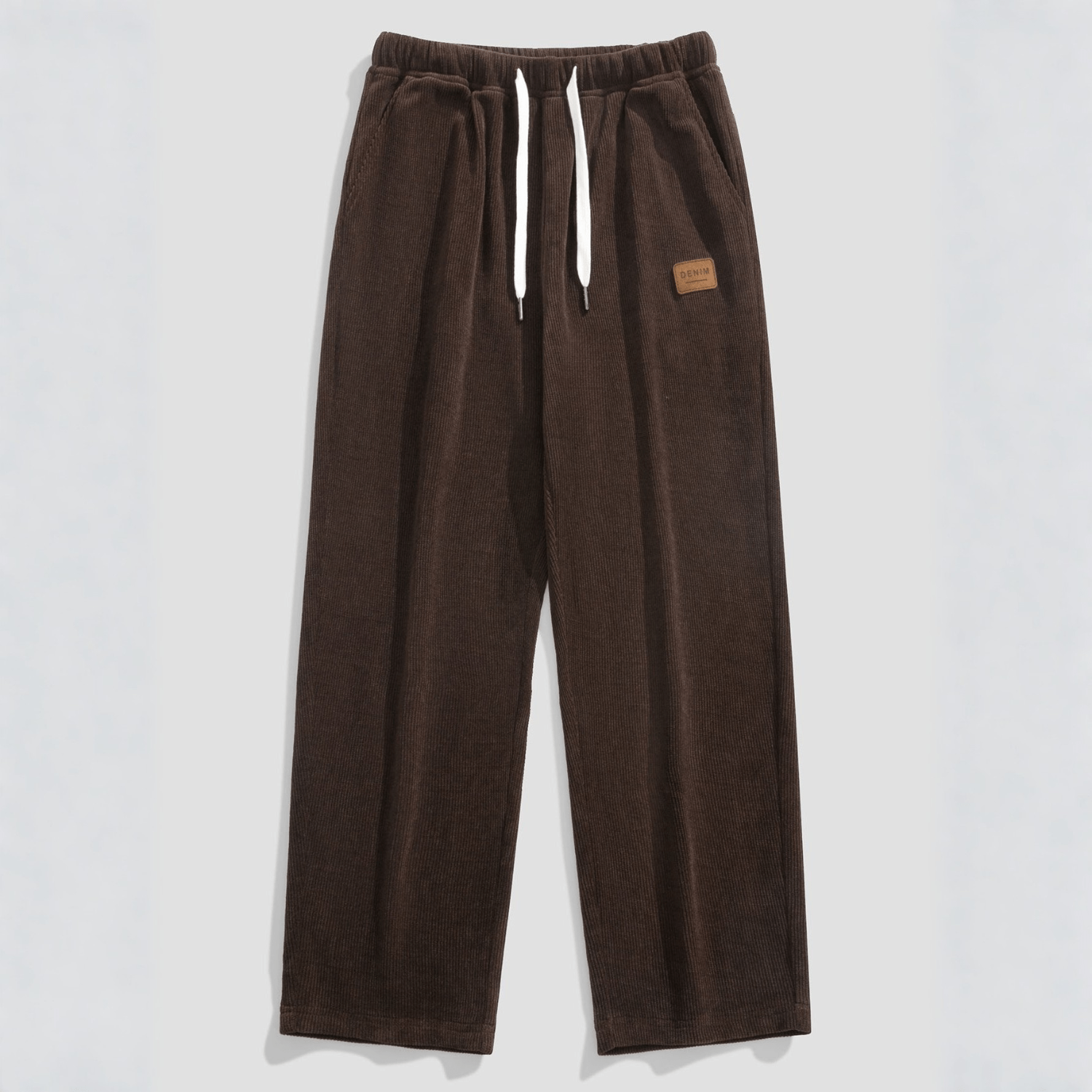 Noah | Men's Straight Fit Corduroy Trousers for Casual Autumn and Winter Wear 0
