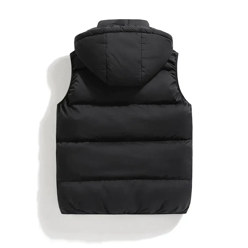 Quilted Hooded Vest for Men | Stylish and Comfortable Layer for Cold Weather 6