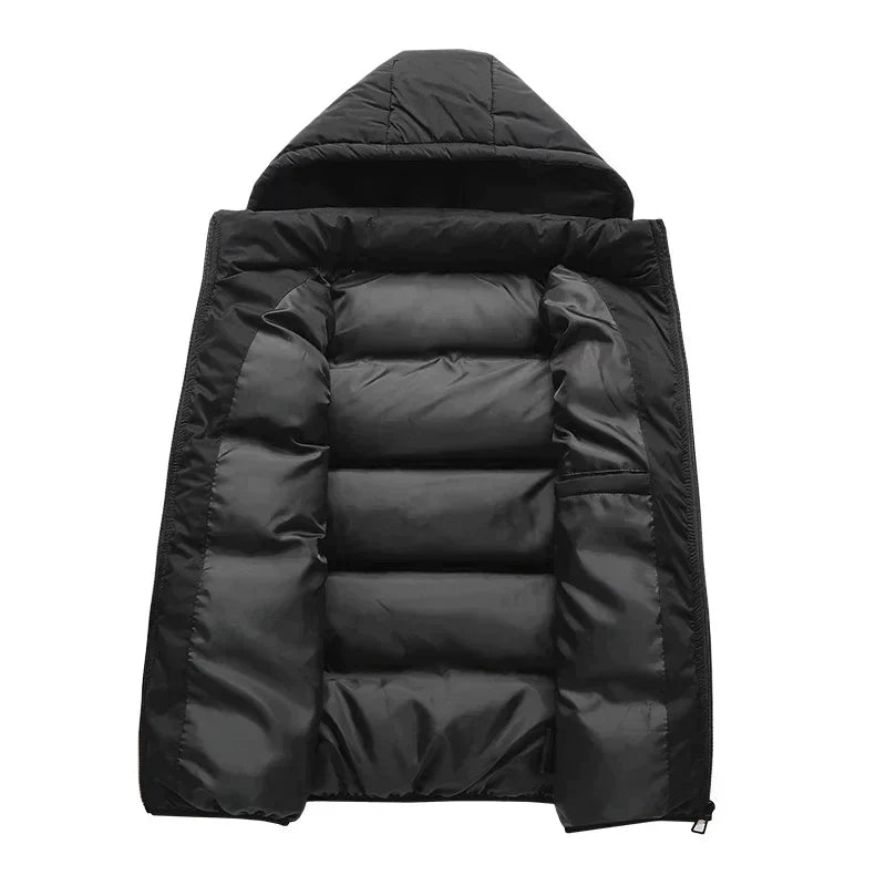 Quilted Hooded Vest for Men | Stylish and Comfortable Layer for Cold Weather 7