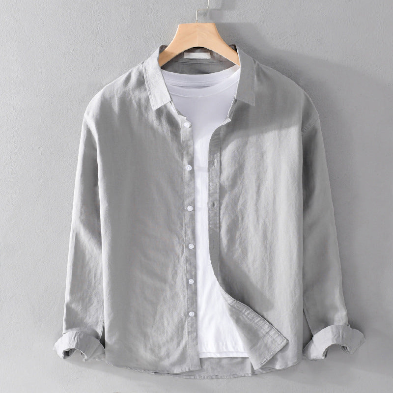 Ryan | Relaxed Fit Men's Shirt in Premium Cotton Blend for Comfort and Style 4