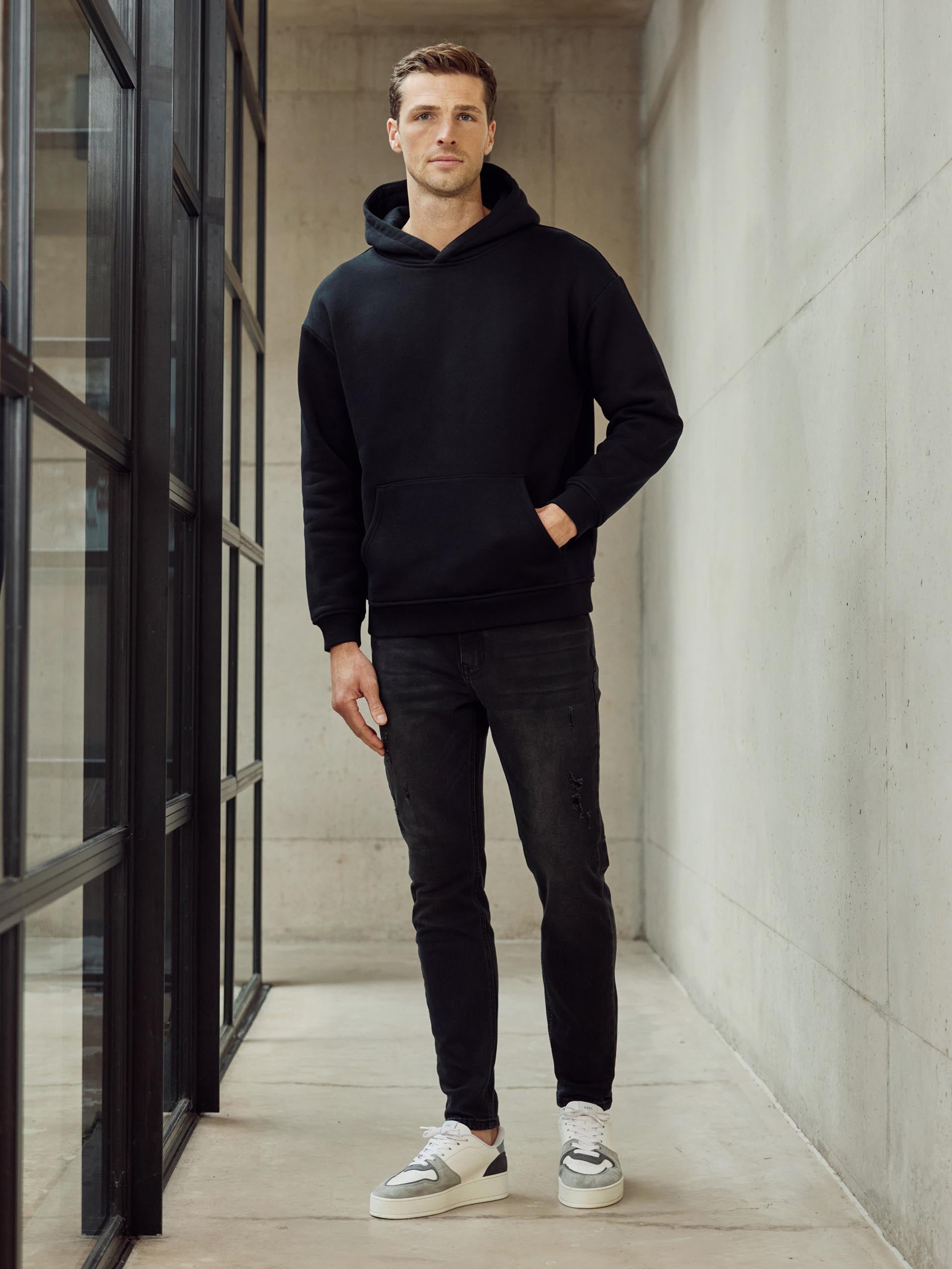 Slim Fit Black Wash Jeans for Men | Best Jeans for Comfort and Style 1