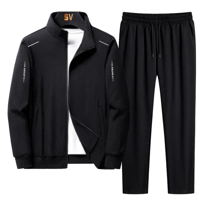 Stylish Womens Tracksuit Set | Zip-Up Jacket and Jogger Pants for Casual Outings 0